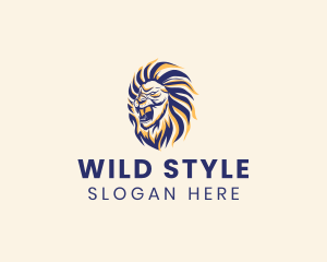 Wild Lion Roar logo design