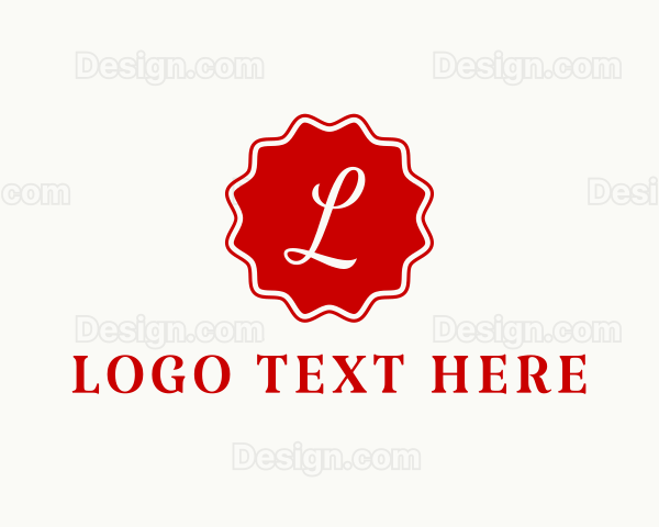 Wax Seal Stamp Logo