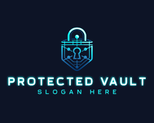 Security Lock Technology logo design