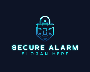 Security Lock Technology logo design