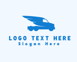 Delivery Truck Wings logo