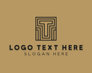 Premium Hotel Club Letter T logo