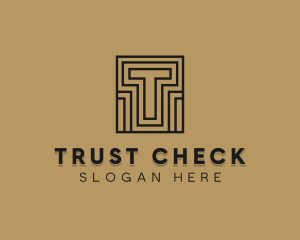 Premium Hotel Club Letter T logo design