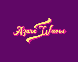 Retro Business Wave  logo design