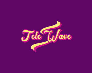 Retro Business Wave  logo design