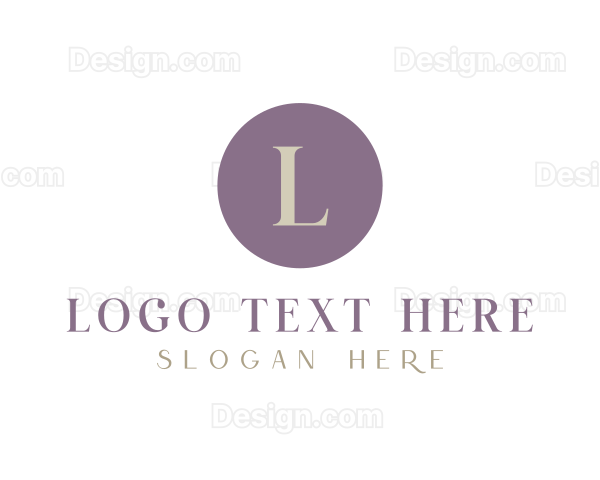 Serif Boutique Shop Logo