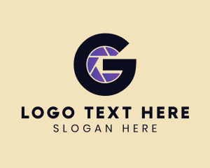 Letter G Camera Shutter  logo