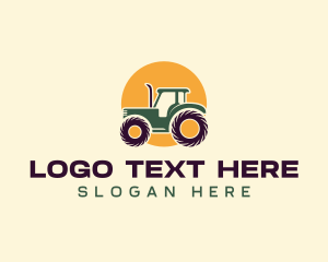 Agriculture Farm Tractor logo