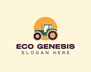 Agriculture Farm Tractor Logo