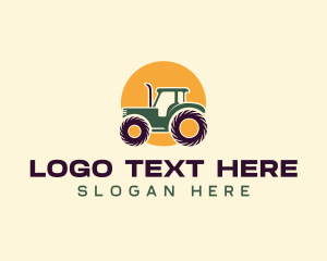 Agriculture Farm Tractor Logo