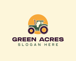 Agriculture Farm Tractor logo