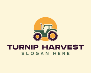 Agriculture Farm Tractor logo design