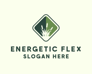 Grass Garden Lawn logo design