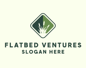 Grass Garden Lawn logo design