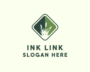 Grass Garden Lawn logo design