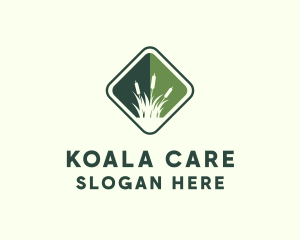 Grass Garden Lawn logo design