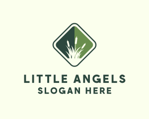 Grass Garden Lawn logo design