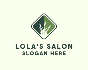 Grass Garden Lawn logo design