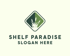 Grass Garden Lawn logo design