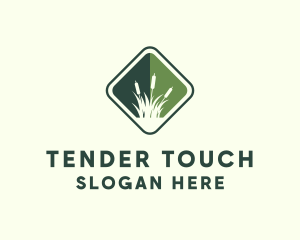 Grass Garden Lawn logo design