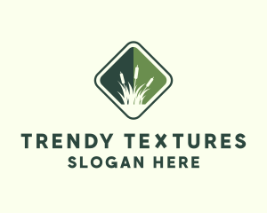 Grass Garden Lawn logo design