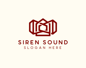 Siren Home  Realtor logo design