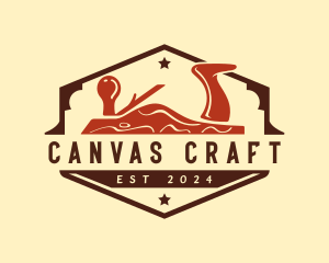 Woodworking Craft Carpentry logo design