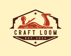 Woodworking Craft Carpentry logo design