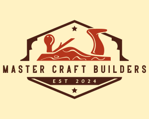 Woodworking Craft Carpentry logo design