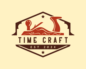 Woodworking Craft Carpentry logo design