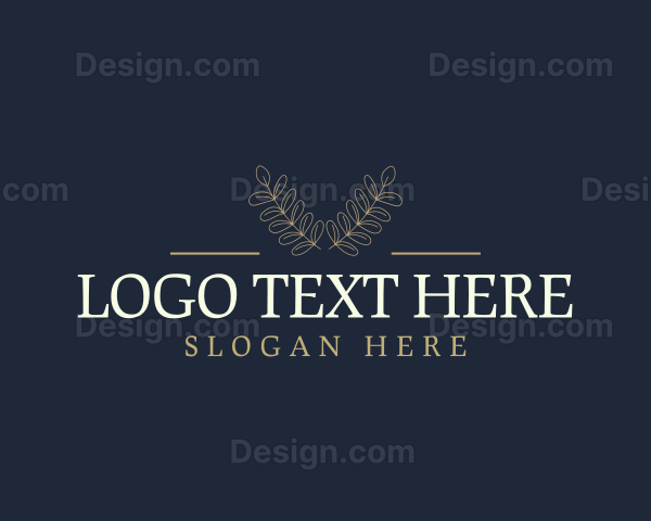 Luxury Fashion Wordmark Logo