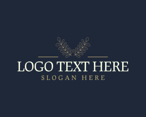 Luxury Fashion Wordmark logo