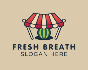 Watermelon Fruit Market logo design