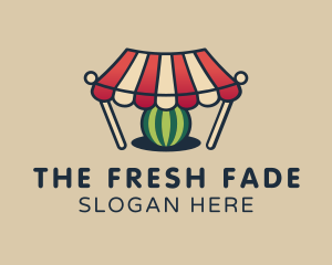 Watermelon Fruit Market logo design