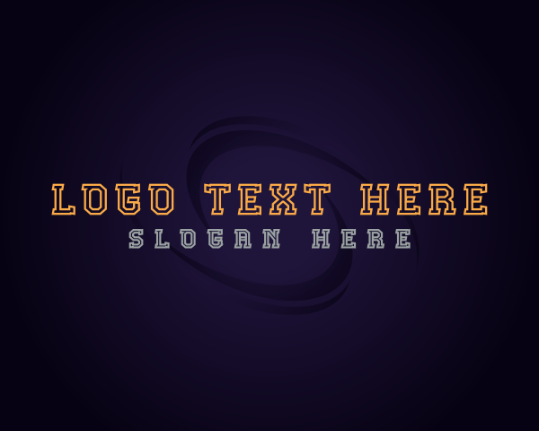 Simple logo example 1