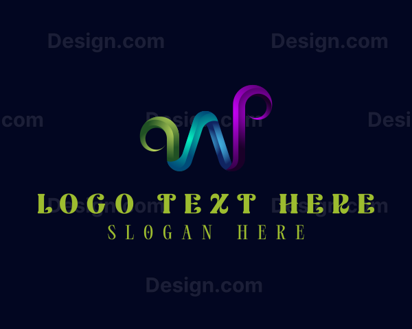 Creative Modern Advertising Letter W Logo