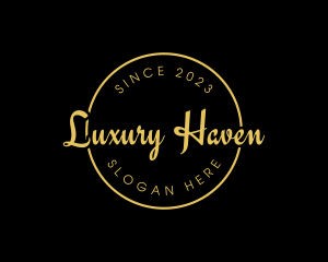 Luxury Business Fashion logo design