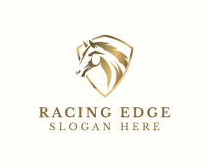 Equine Horse Shield logo