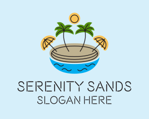 Beach Resort Island  logo