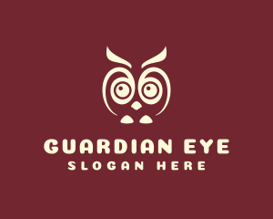 Big Eyes Owl  logo design