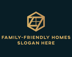 House Residence Roofing logo design