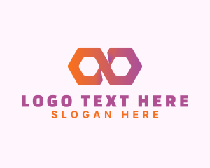 Hexagon Infinity Loop logo