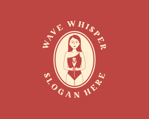 Flower Woman Swimsuit logo