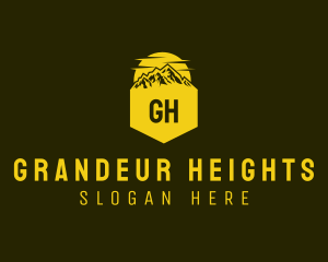 Outdoor Mountain Travel logo design