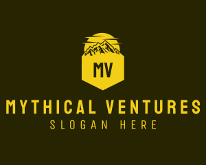 Outdoor Mountain Travel logo design