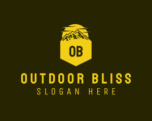 Outdoor Mountain Travel logo design