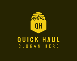 Outdoor Mountain Travel logo design