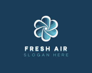 Air Conditioning Ventilation logo design