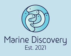 Marine Fish Group  logo design