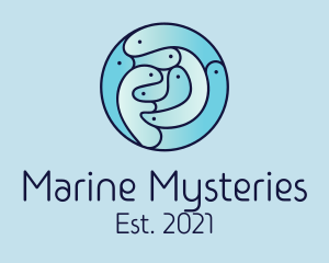 Marine Fish Group  logo design